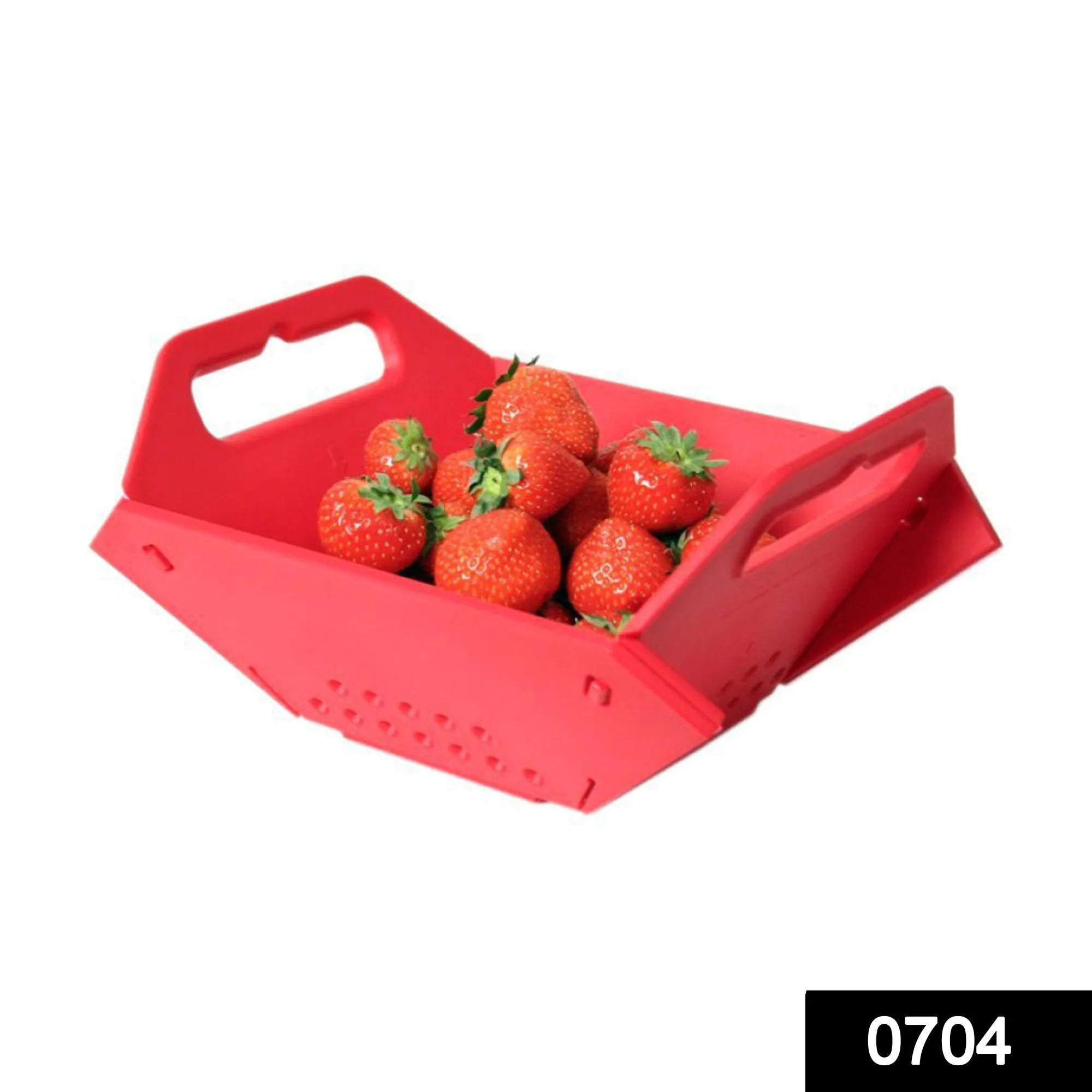 0704 -3 in 1 Fruit & Vegetable Chopping Board Wash Folding Basket