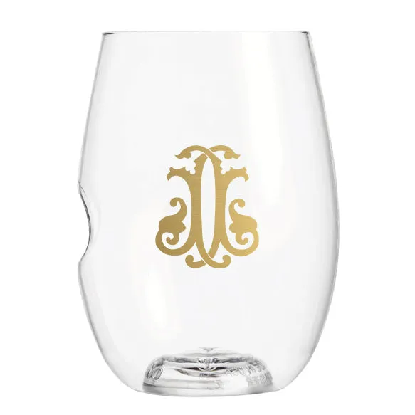 1-Letter govino® Stemless Shatterproof Wine