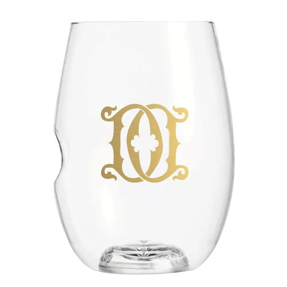 1-Letter govino® Stemless Shatterproof Wine