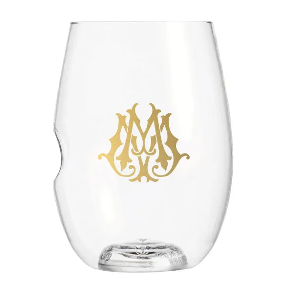 1-Letter govino® Stemless Shatterproof Wine