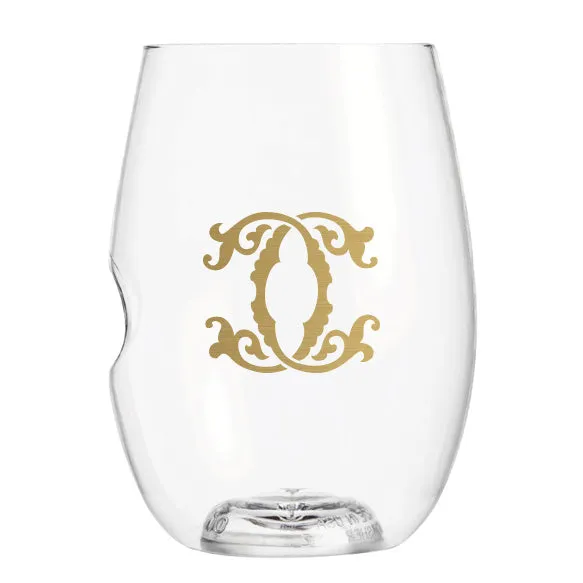 1-Letter govino® Stemless Shatterproof Wine