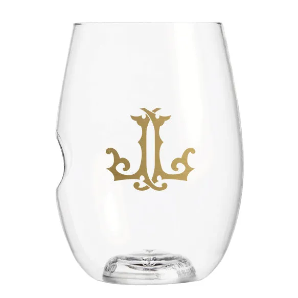 1-Letter govino® Stemless Shatterproof Wine