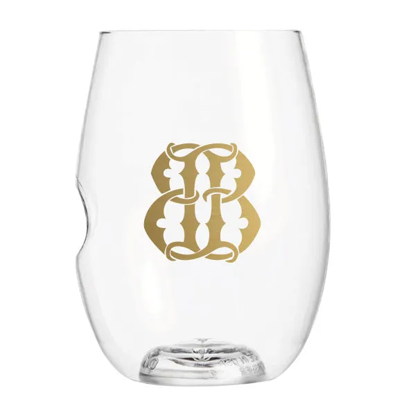 1-Letter govino® Stemless Shatterproof Wine