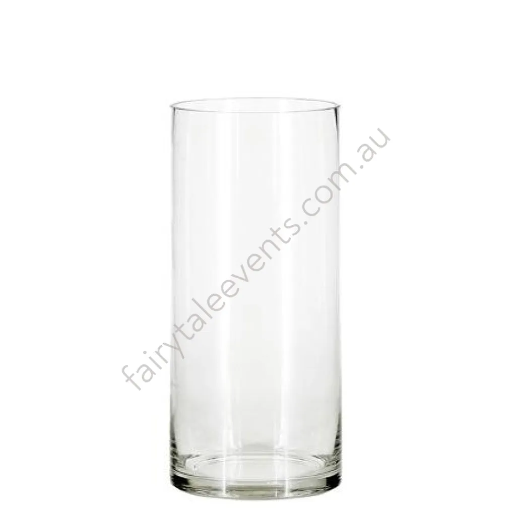 15cm Cylinder vase glass candle sleeve