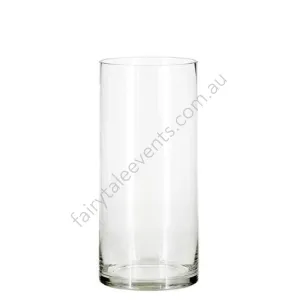 15cm Cylinder vase glass candle sleeve