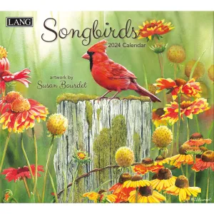 2024 Lang Wall Calendar Songbirds