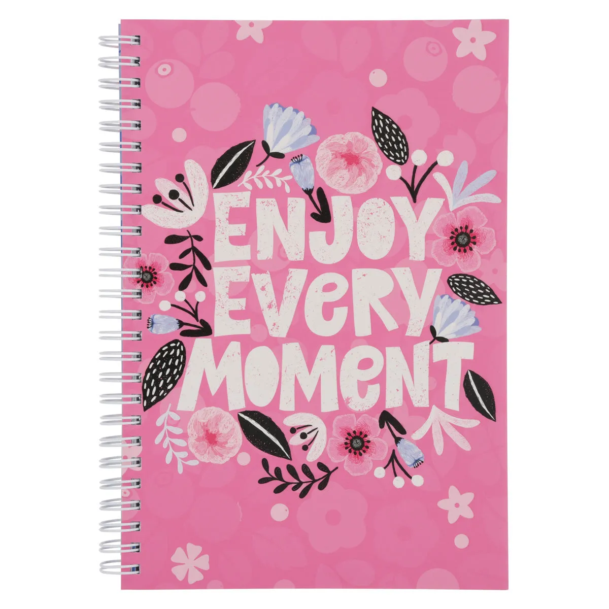 2025 Diary - Daily Planner - Inspirational - Enjoy Every Moment - Wirebound