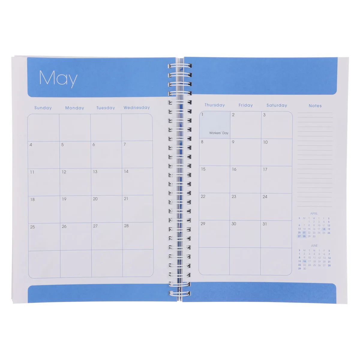 2025 Diary - Daily Planner - Inspirational - Enjoy Every Moment - Wirebound