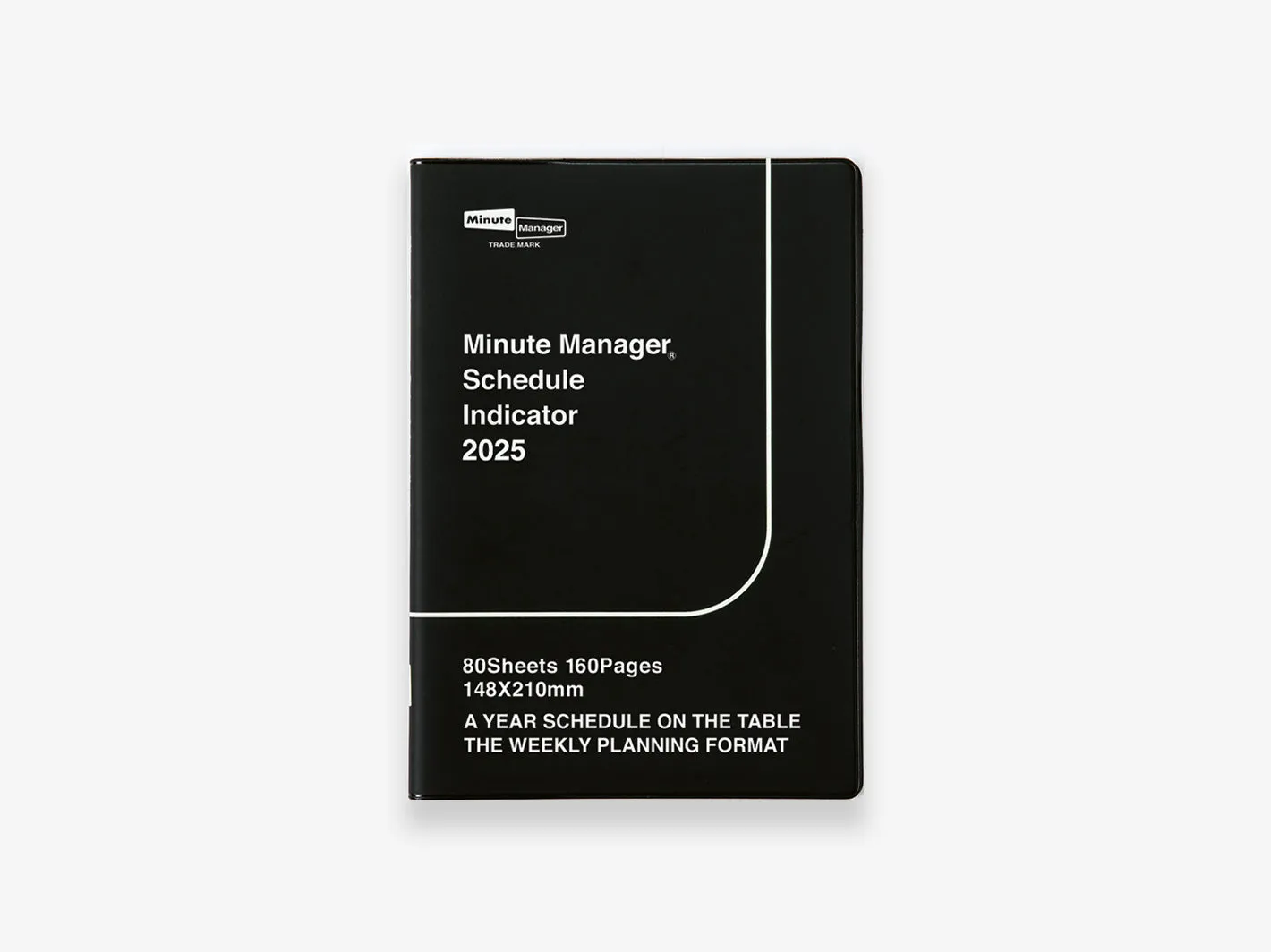 2025 Minute Manager A5 Black