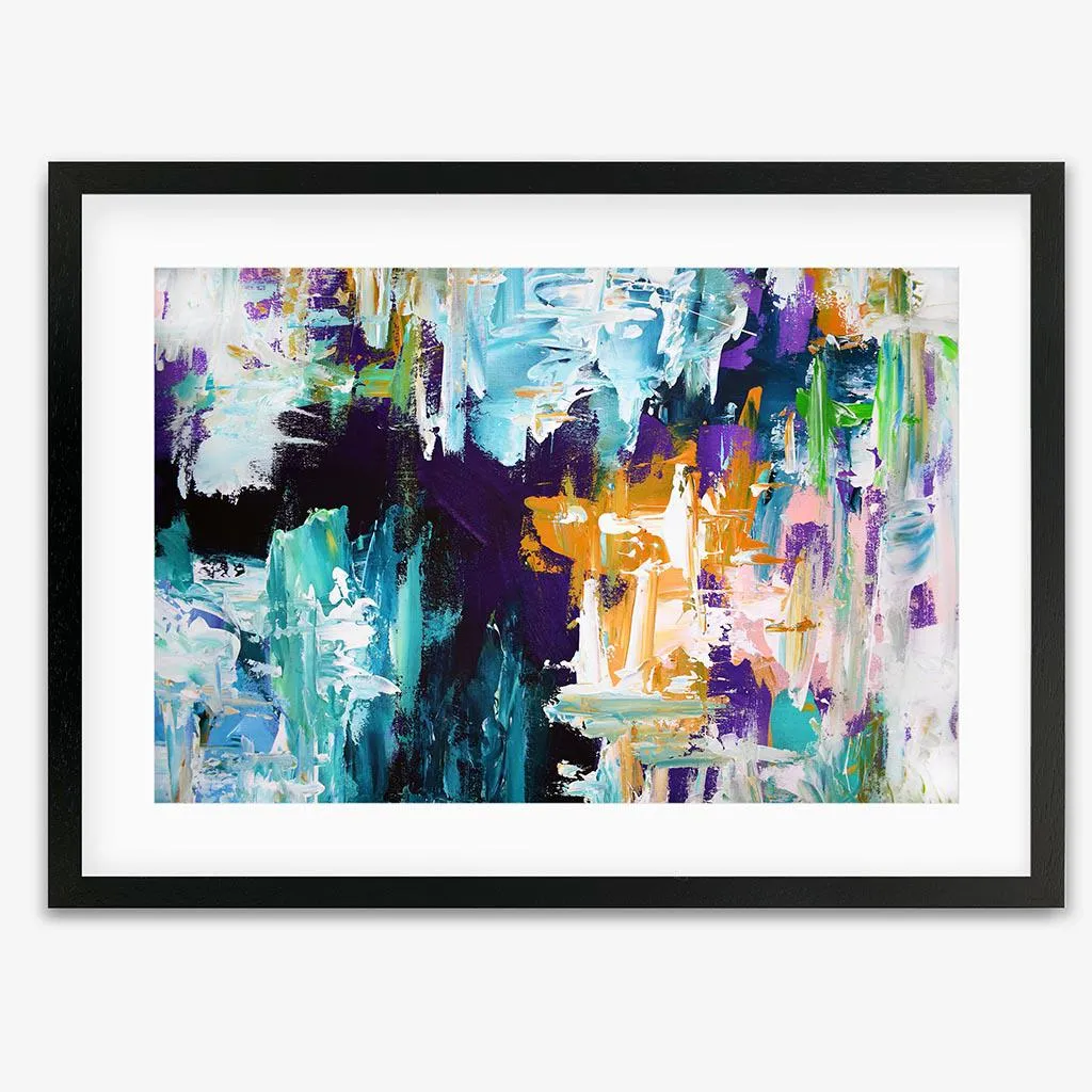 Abstract 169 Framed Art