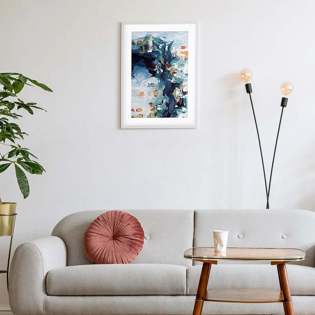 Abstract 258 Framed Art