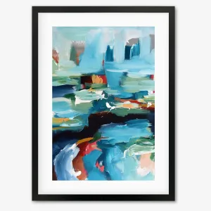 Abstract 353 Framed Art