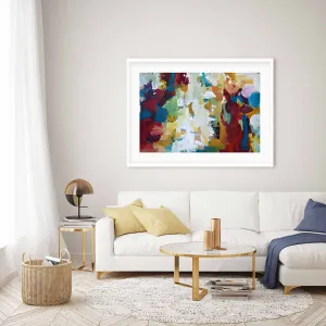 Abstract 419 Framed Art