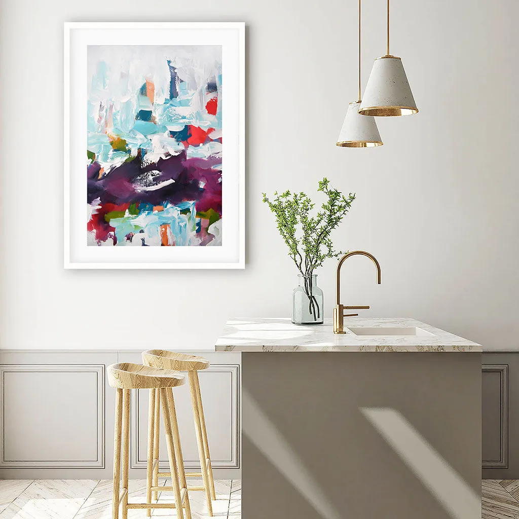 Abstract 439 Framed Art