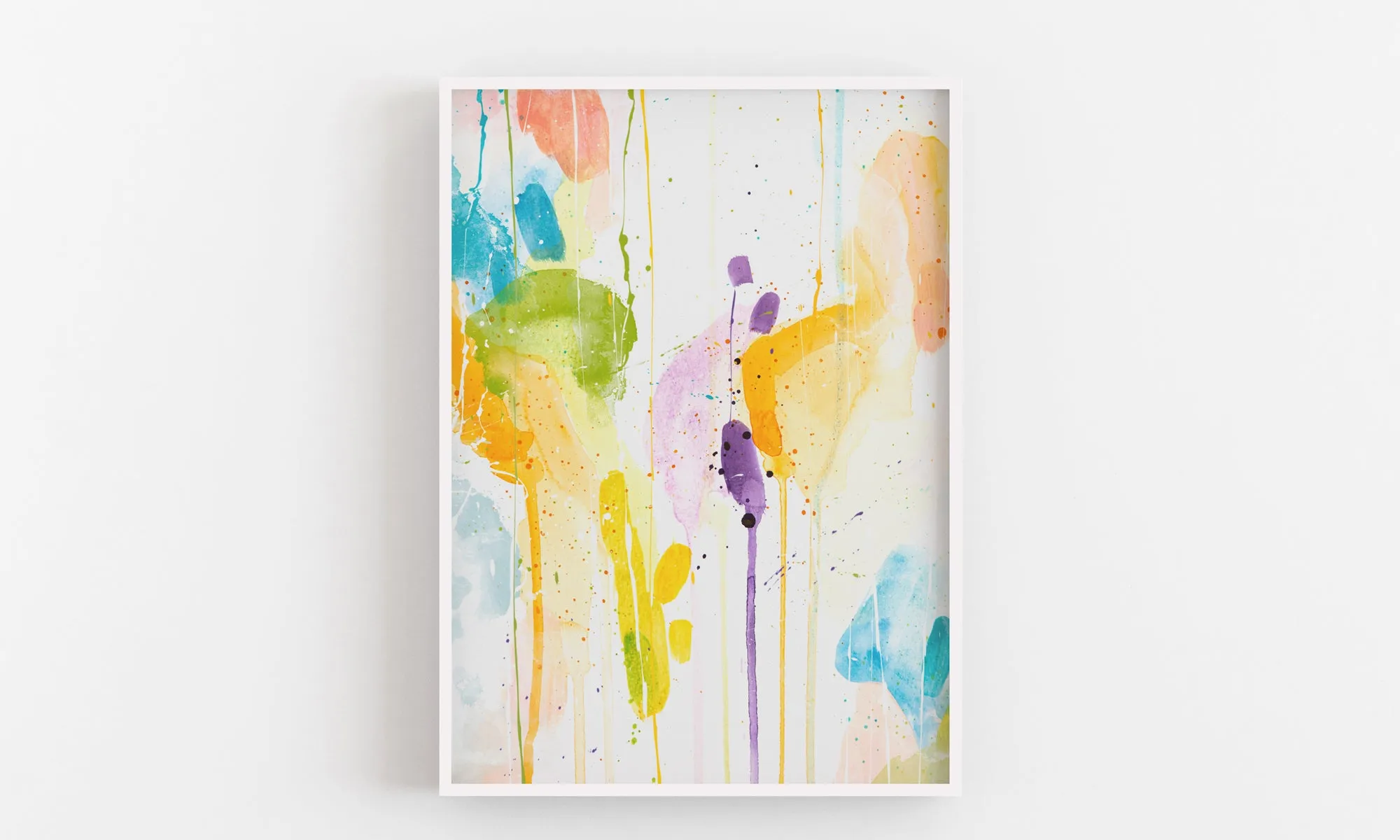 Abstract Wall Art Print 'Reggaeton', Modern Abstract, Large Abstract Art, Abstract Wall Decor