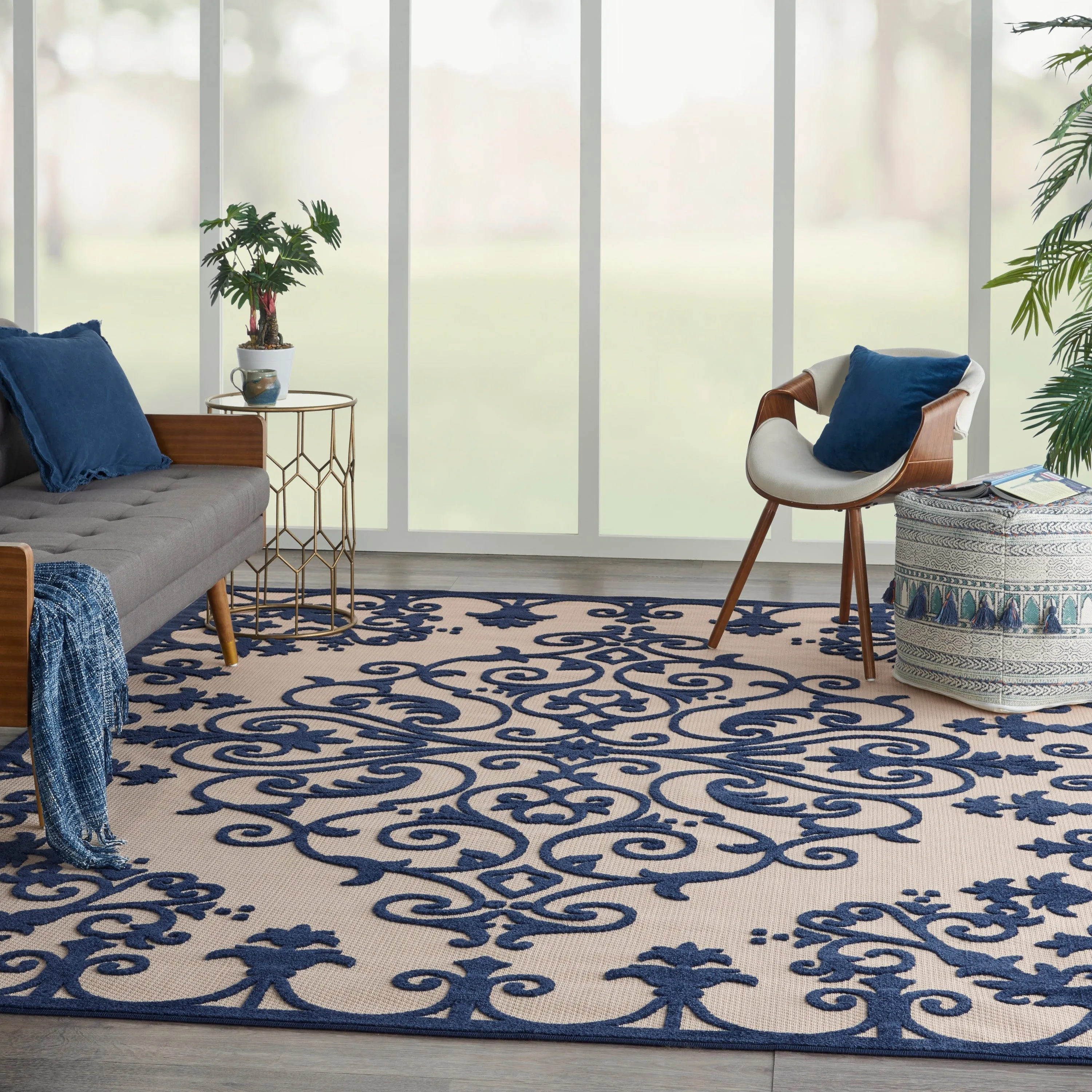 Aloha Navy Rug