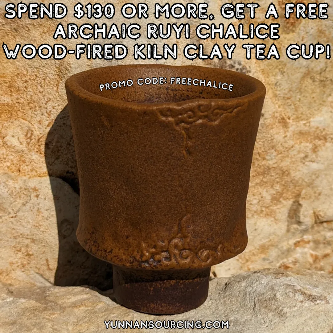 Archaic Ruyi Chalice Wood-Fired Kiln Clay Tea Cup