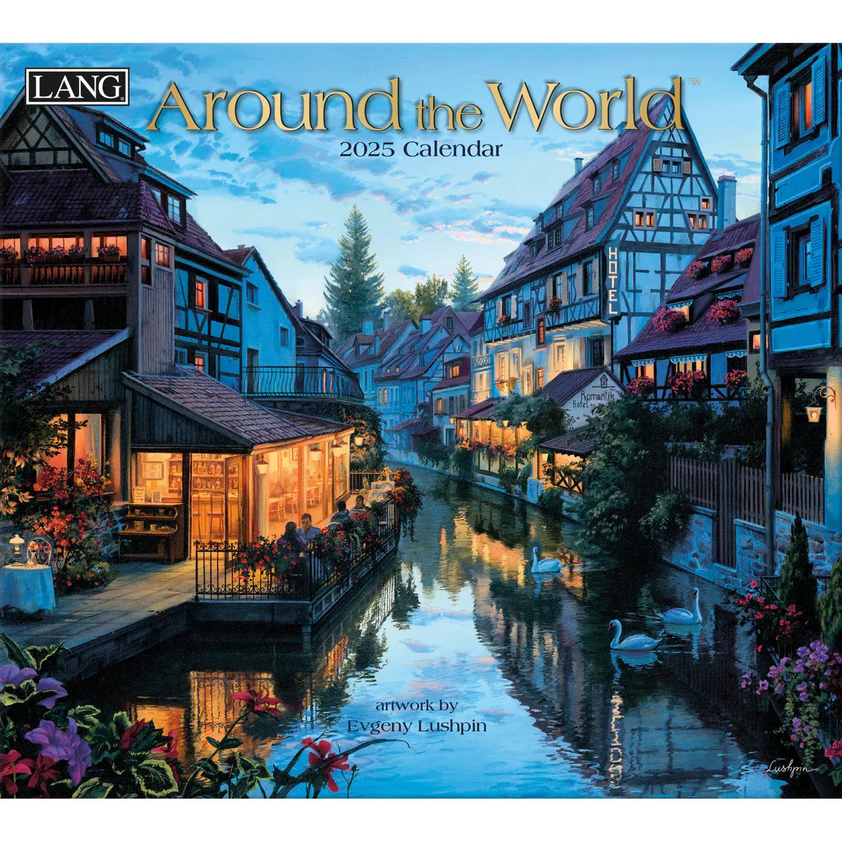 Around The World 2025 | Wall Calendar