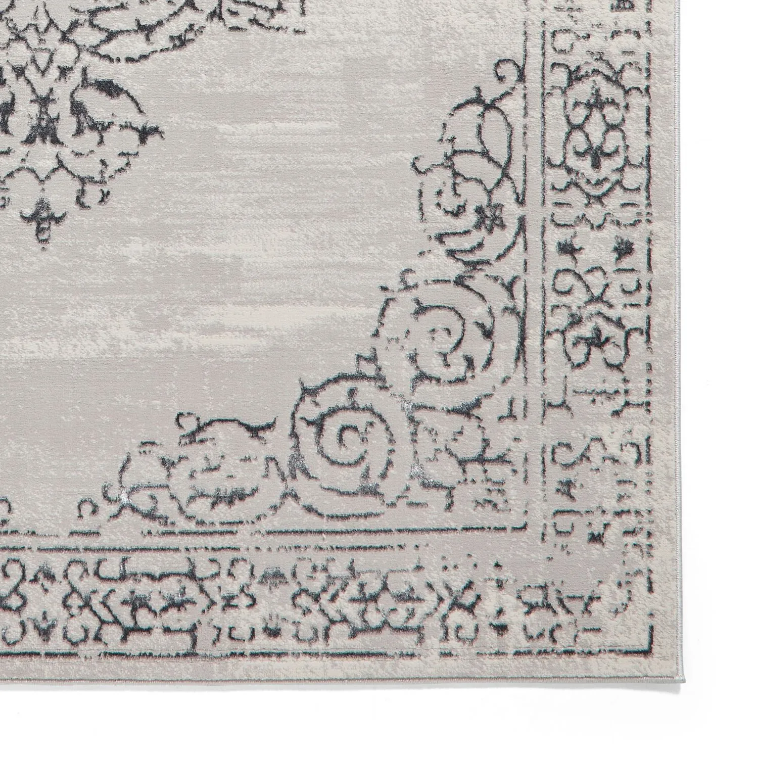 Artemis B9076A Silver Vintage Rug