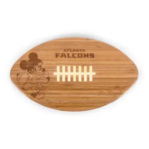 Atlanta Falcons Mickey Mouse - Touchdown! Football Cutting Board & Serving Tray