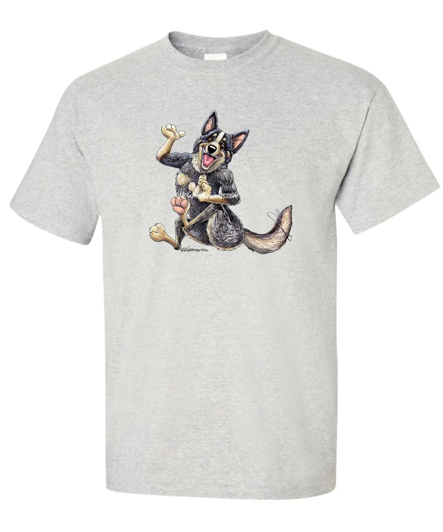 Australian Cattle Dog - Waving - Mike's Faves - T-Shirt