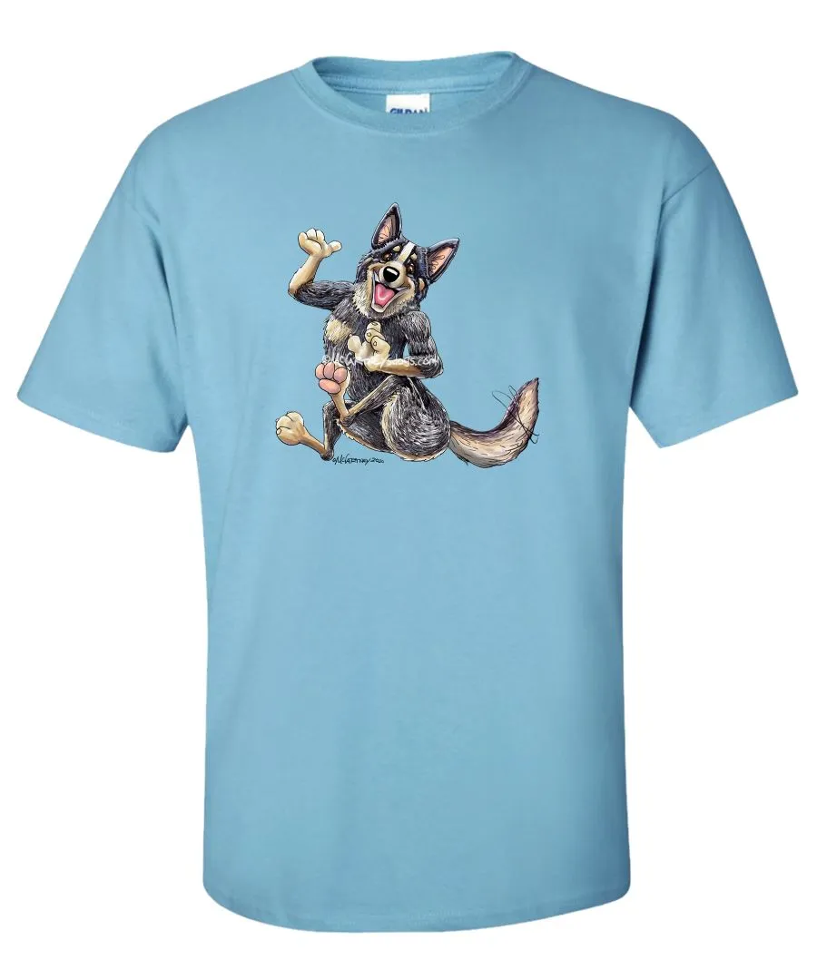 Australian Cattle Dog - Waving - Mike's Faves - T-Shirt