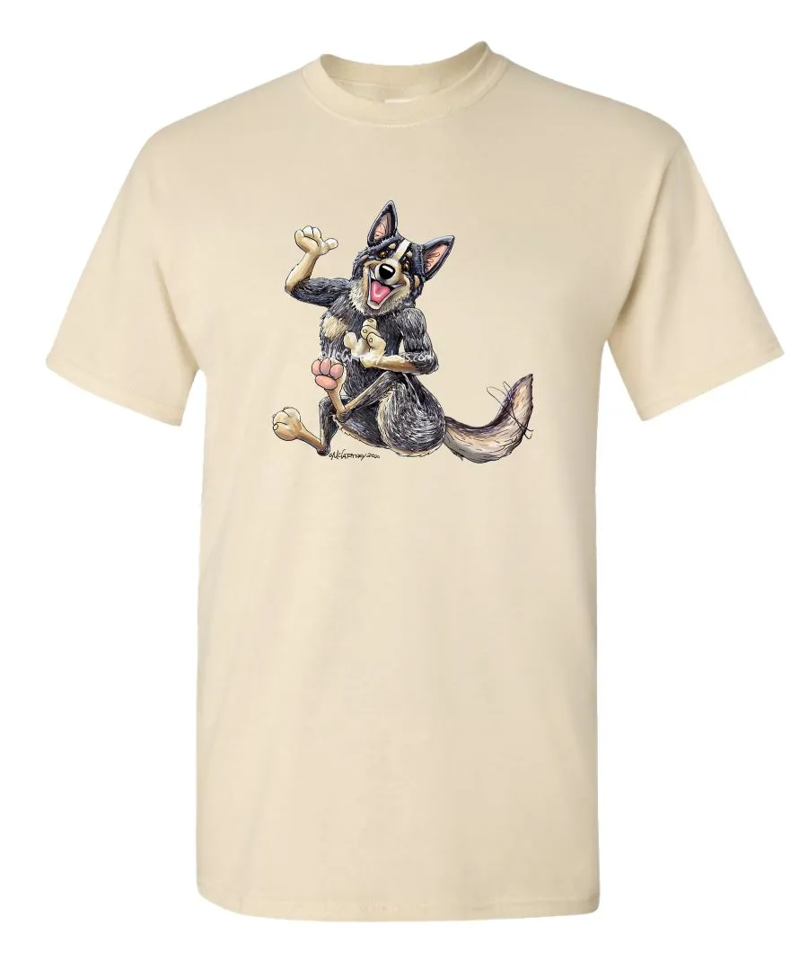 Australian Cattle Dog - Waving - Mike's Faves - T-Shirt