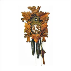 Black Forest Almond Colored Eight Day German Cuckoo Clock