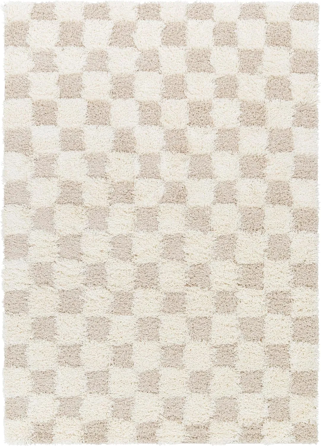 Bondurant Shag Area Rug for Living Room Bedroom or Kitchen