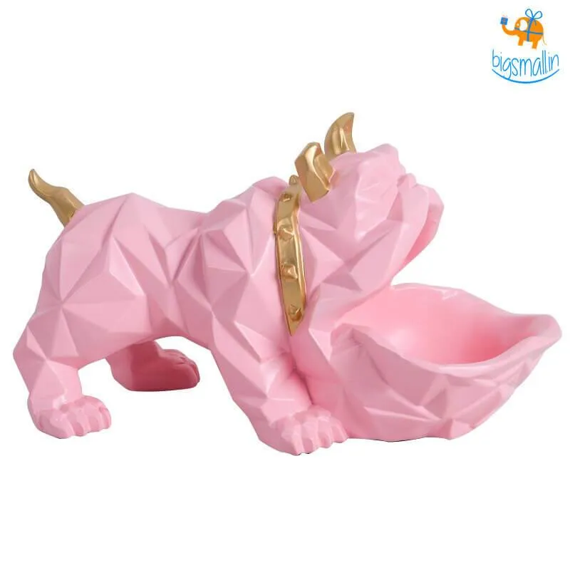 Bulldog Storage Table Ornament