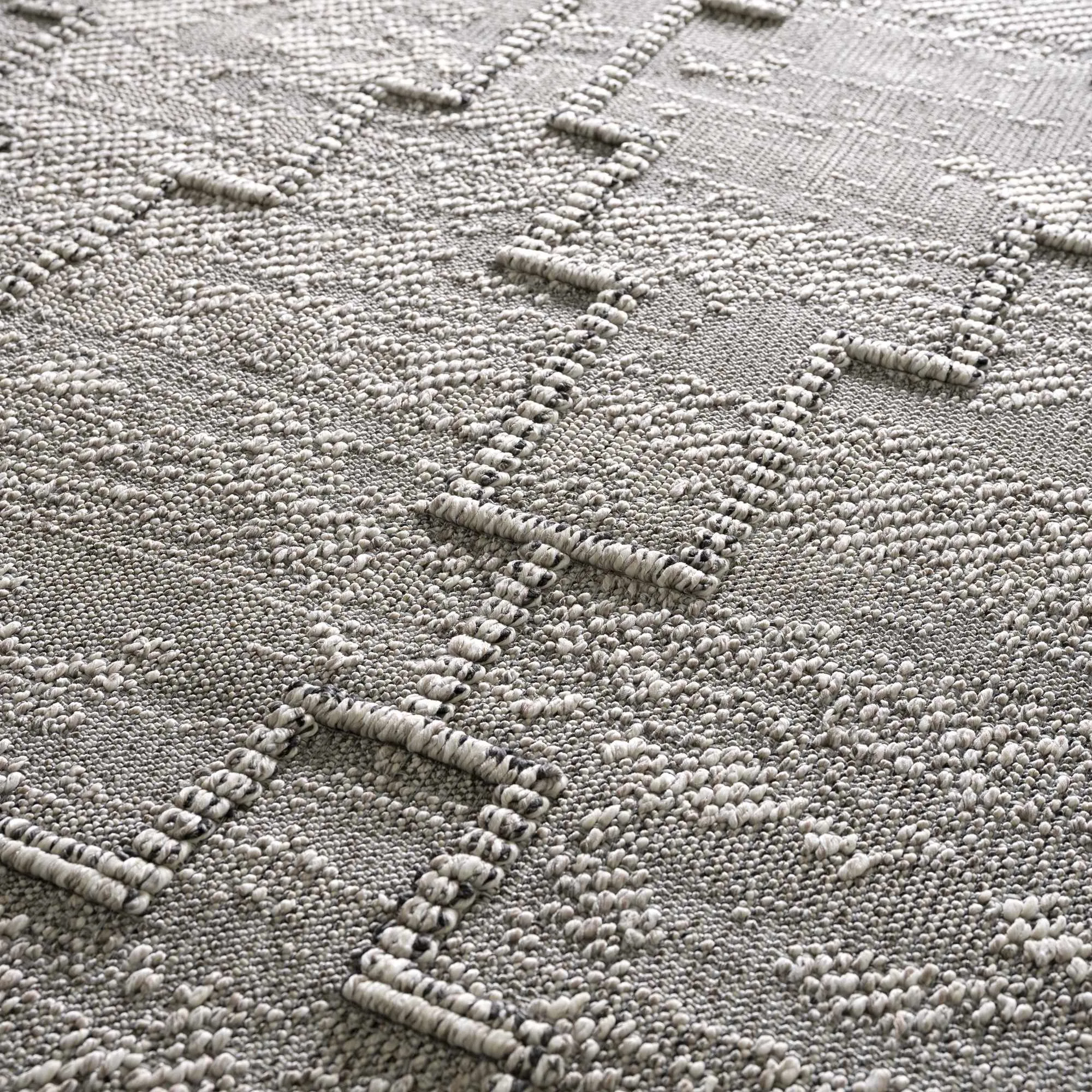 Butch Taupe Textured Performance Rug - Clearance