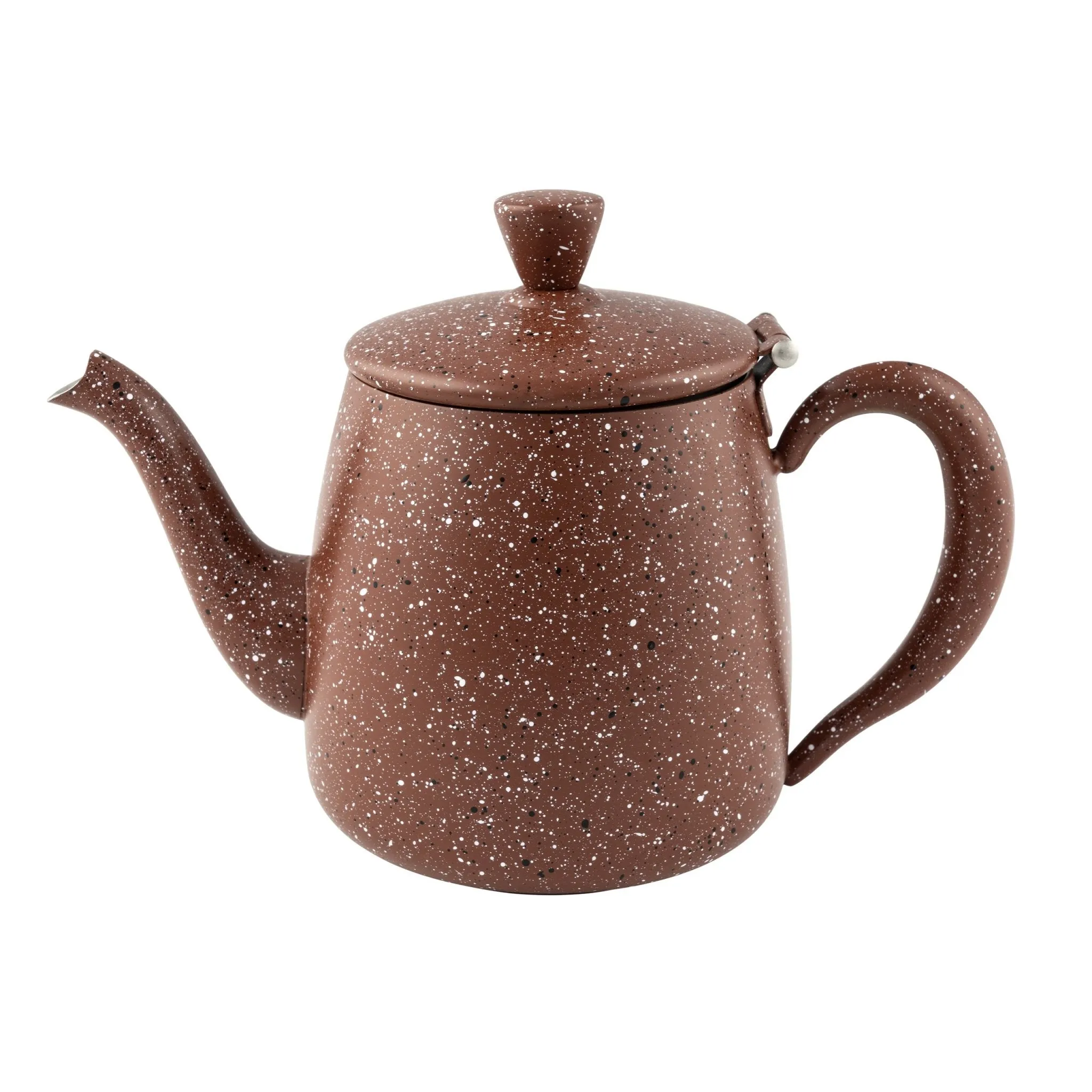 Café Olé 1L Premium Teapot, Red Granite