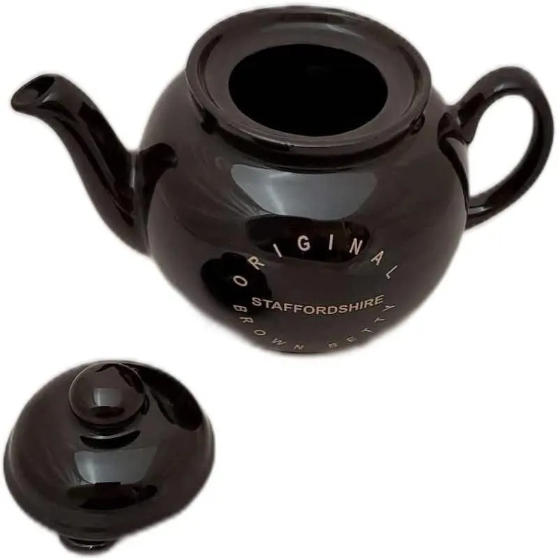 Cauldon Ceramics Brown Betty 4 cup Teapot with Logo