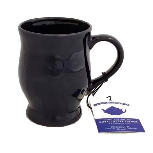 Cauldon Ceramics Cobalt Blue Queen Mug Footed