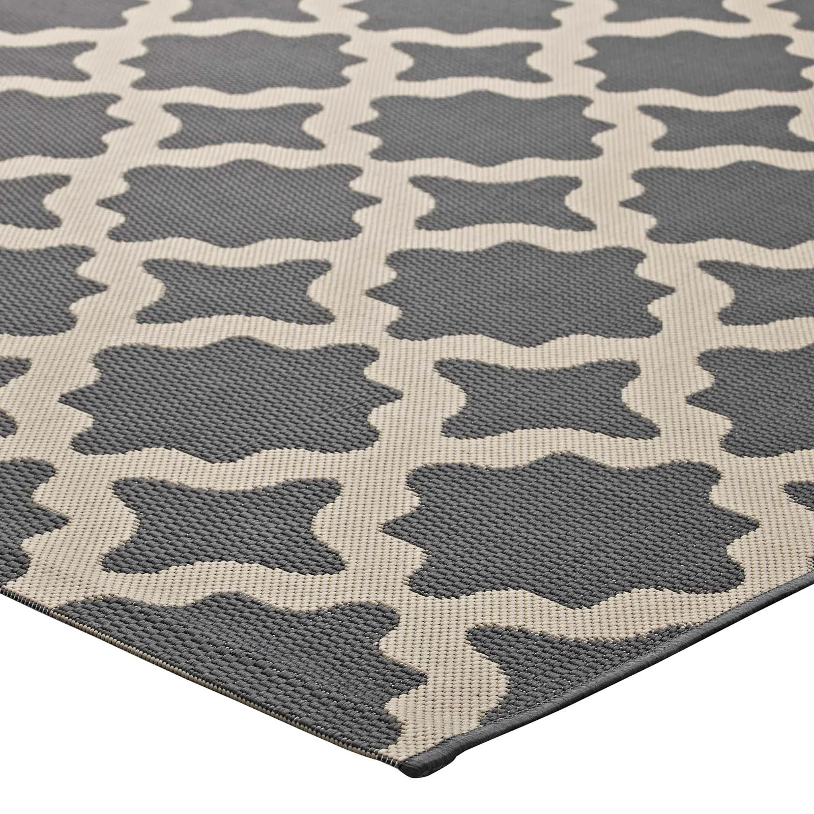 Cerelia Moroccan Trellis Indoor and Outdoor Area Rug