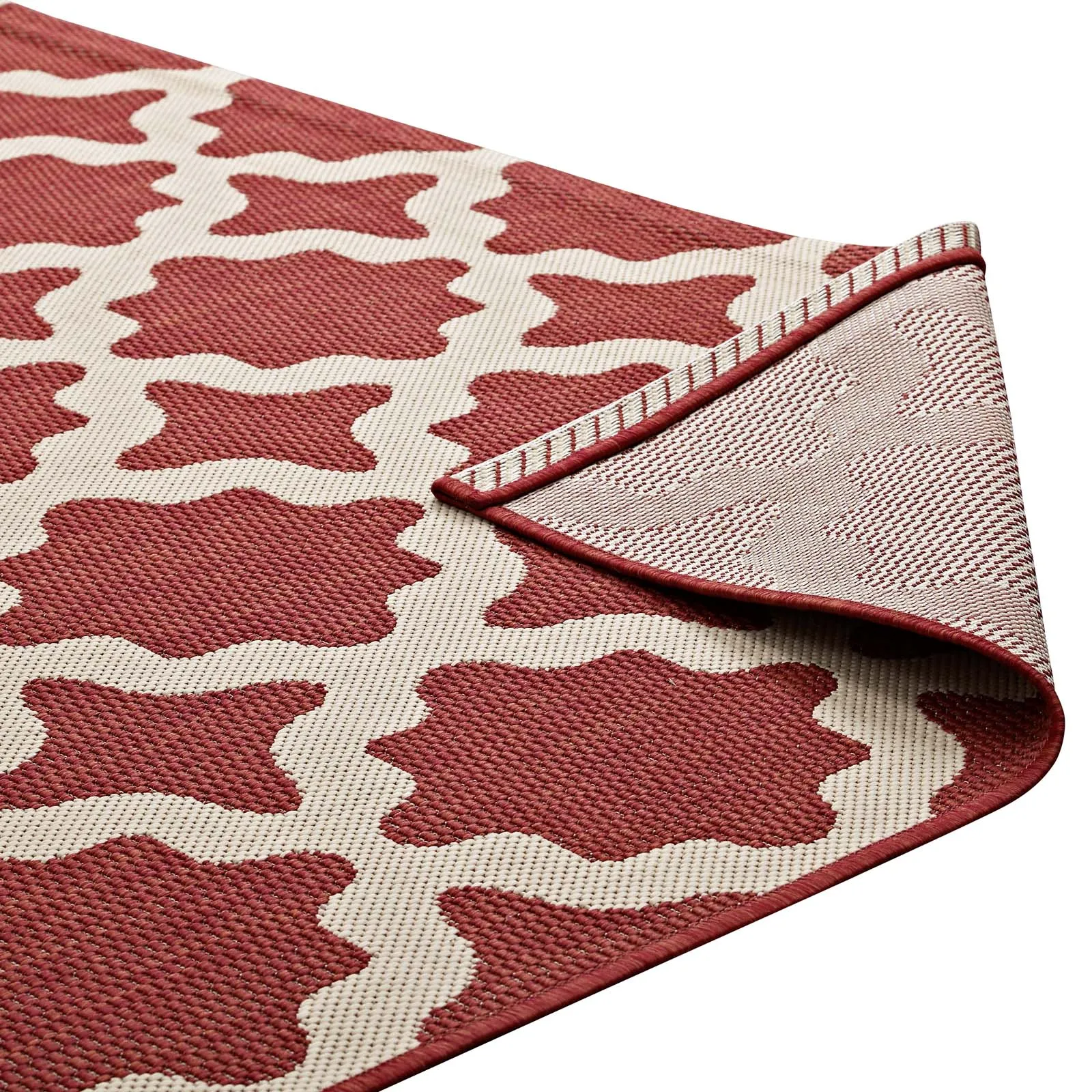 Cerelia Moroccan Trellis Indoor and Outdoor Area Rug