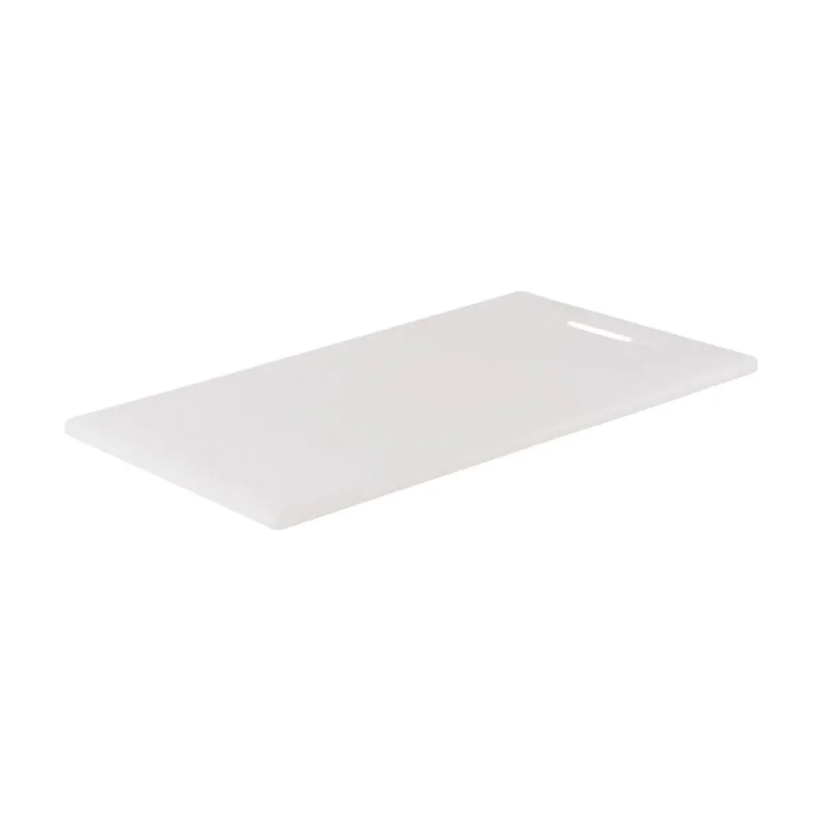 Chef Inox Plastic Chopping Board White 40cm x 25cm