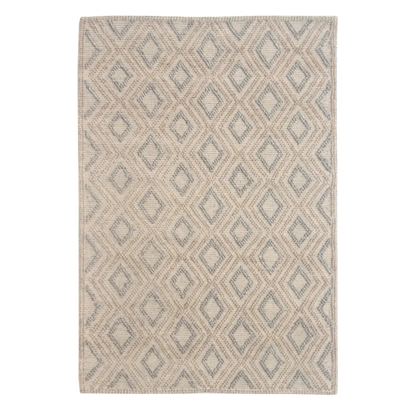 Chloe 7722 Natural/Grey Diamond Rug