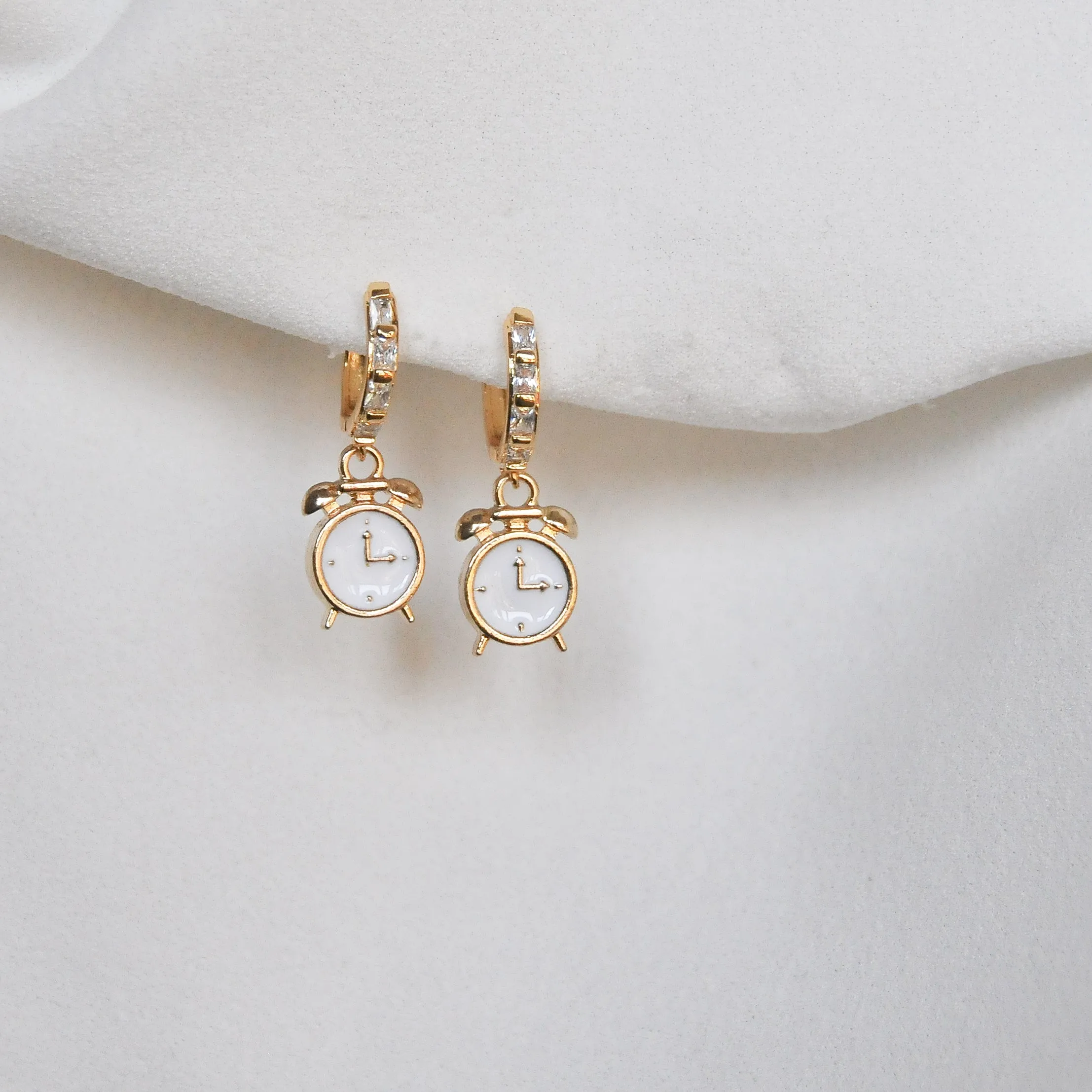 Clock Earrings