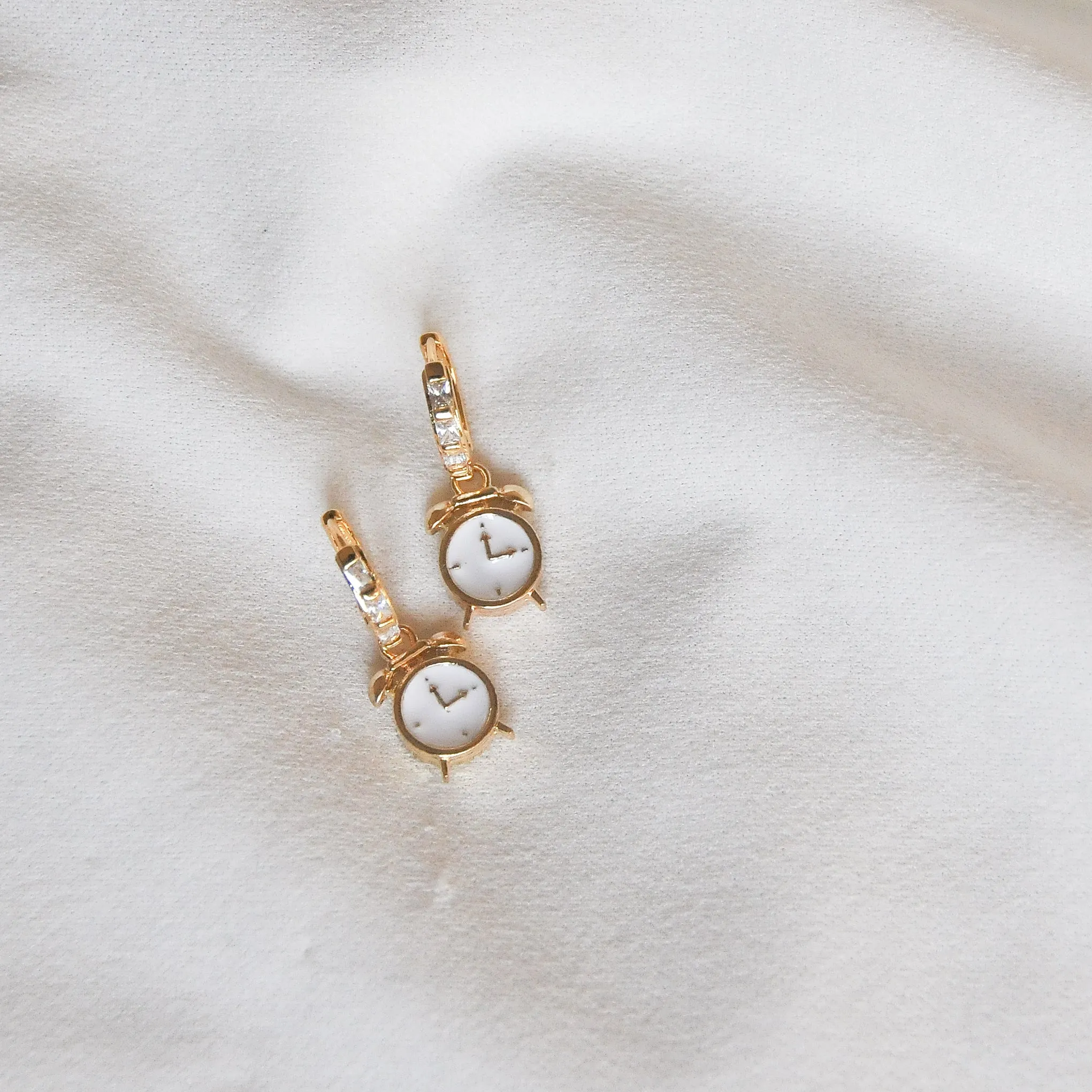 Clock Earrings