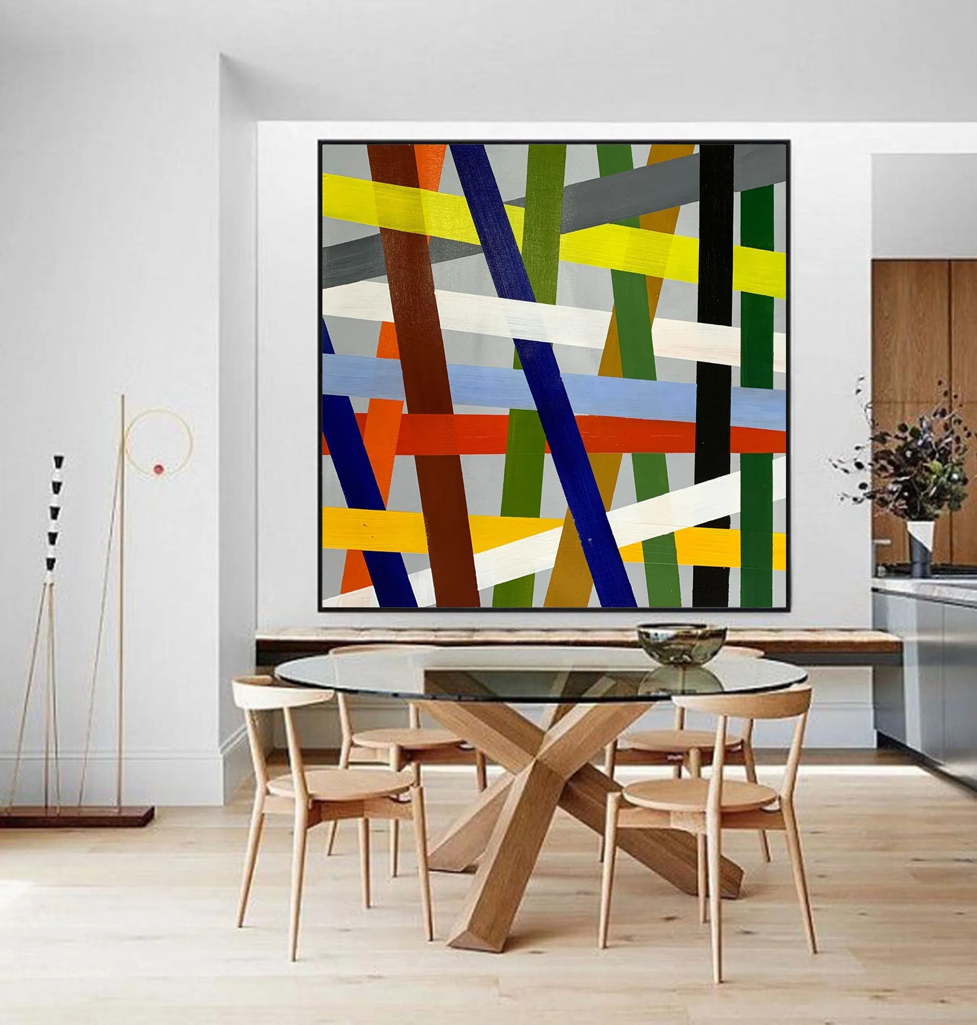 Colorful Wall Art Paintings Oversized Wall Art Yp11