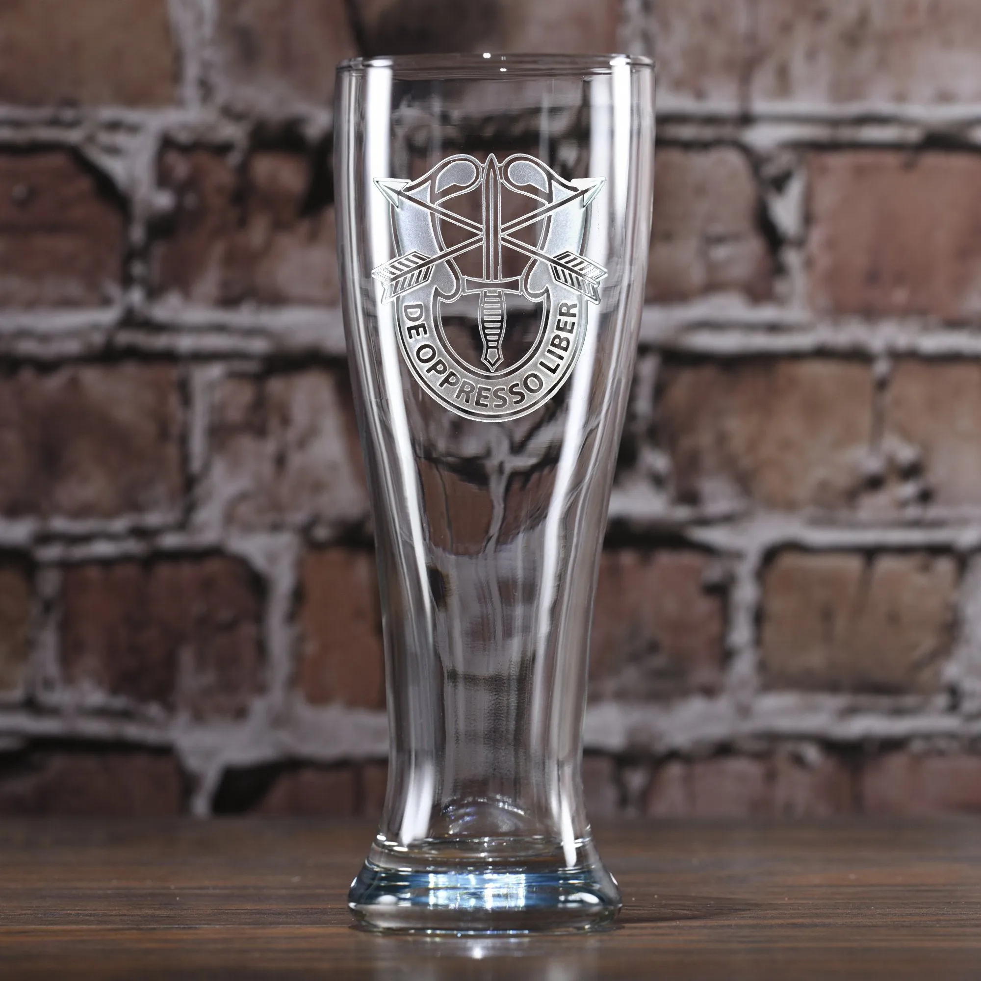 Company Logo Pilsner Beer Glass (Single Glass)