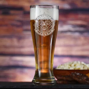 Company Logo Pilsner Beer Glass (Single Glass)