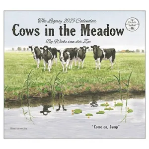 Cows In The Meadow 2025 | Wall Calendar