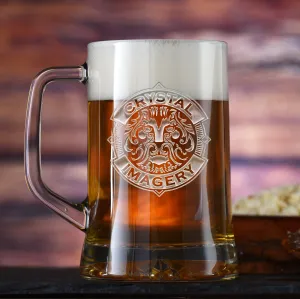 Custom Logo Beer Mugs