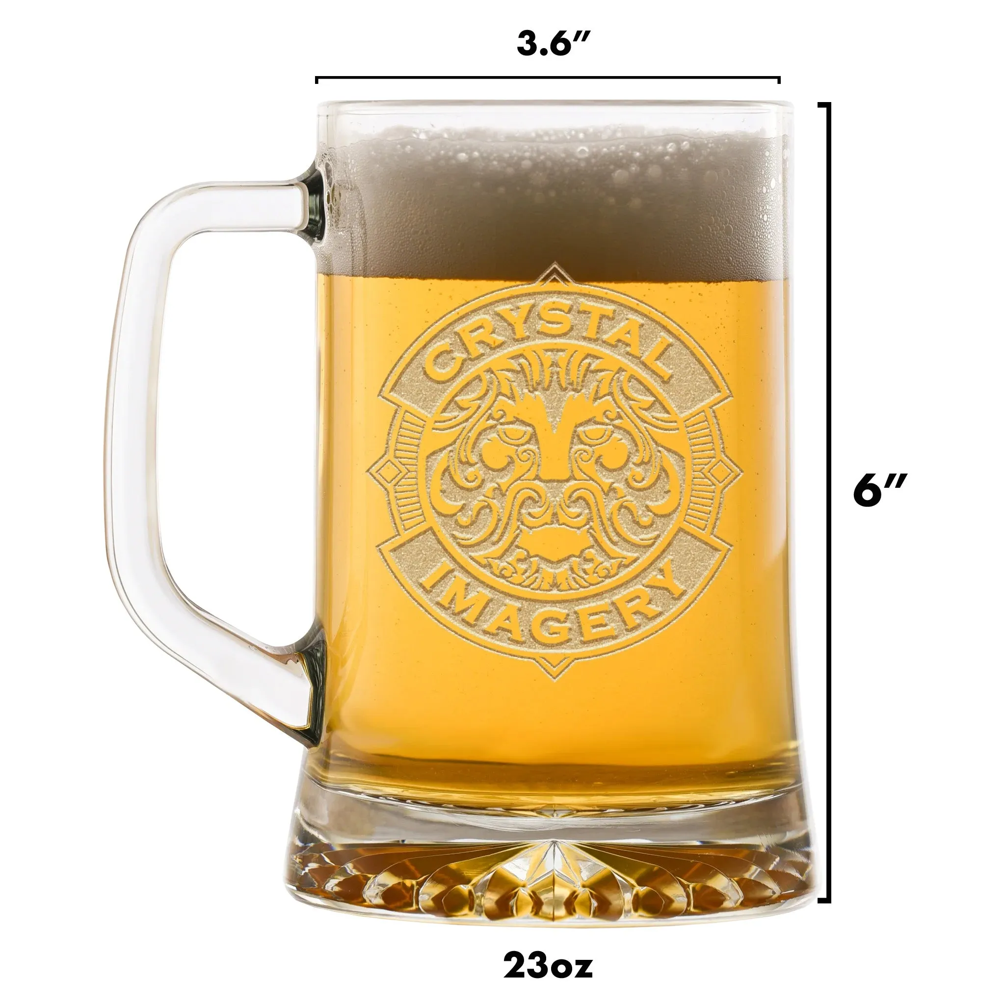 Custom Logo Beer Mugs