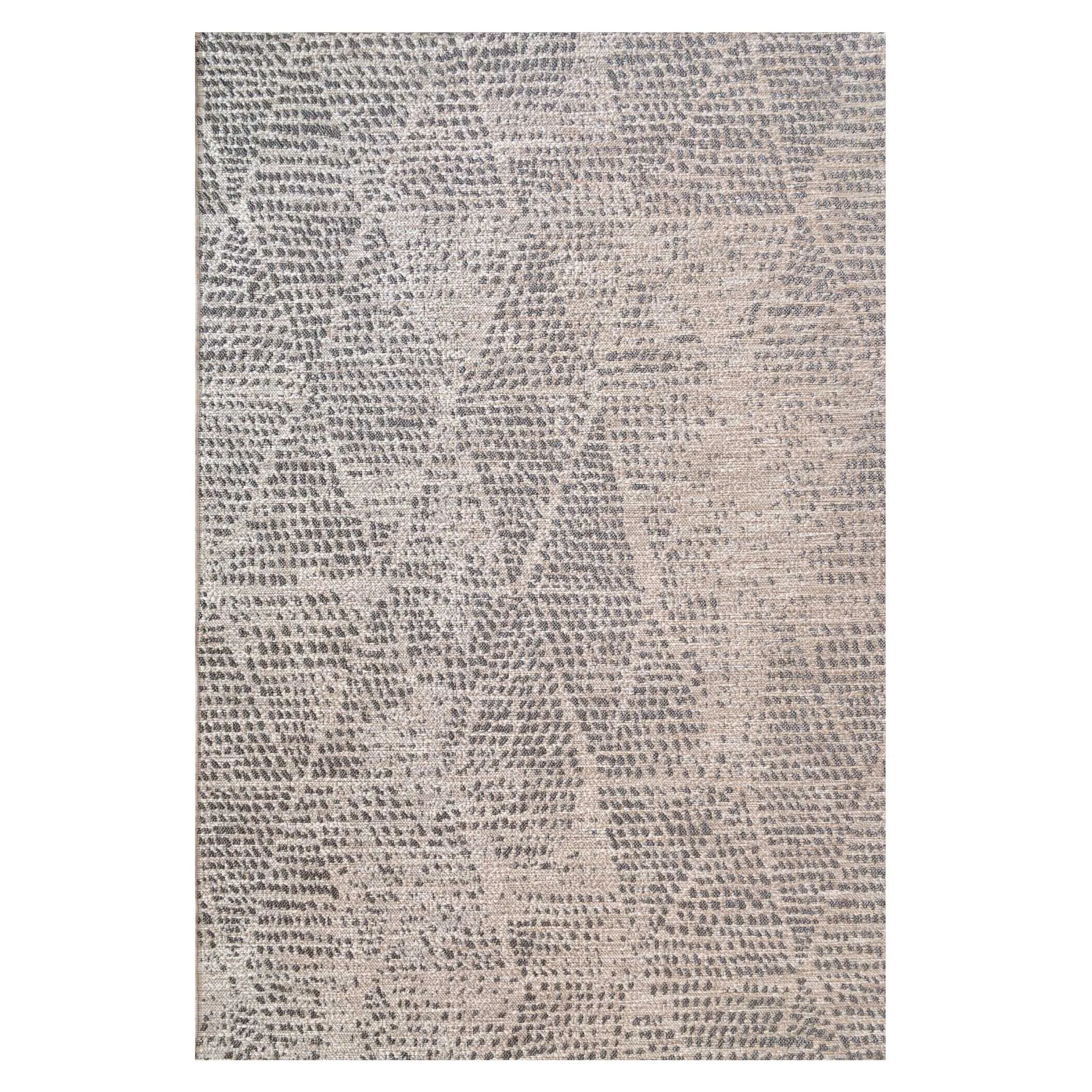 Diamond Grey Textured Flatweave Indoor Outdoor Area Rug - Pavillion