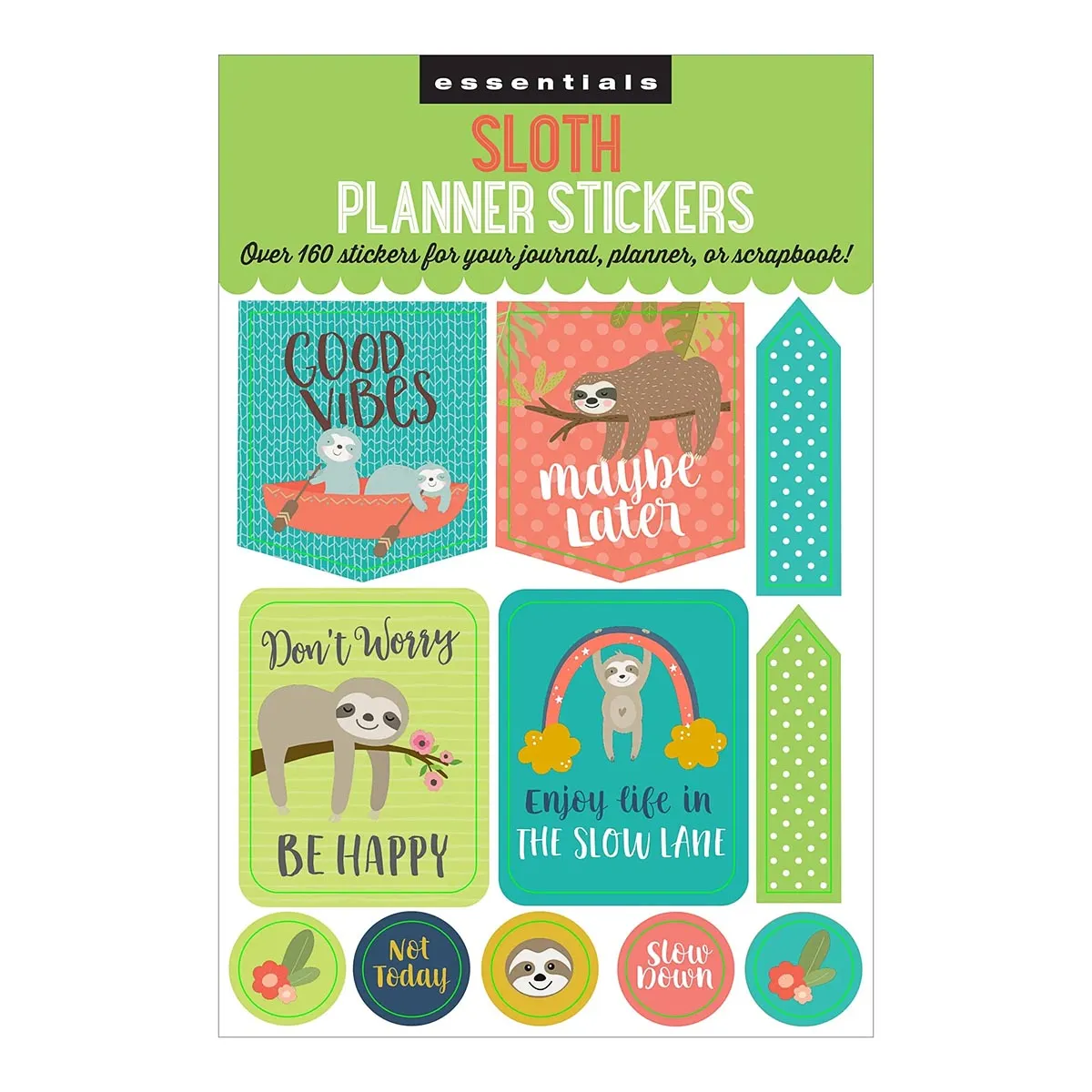 Essentials Sloth Planner Stickers