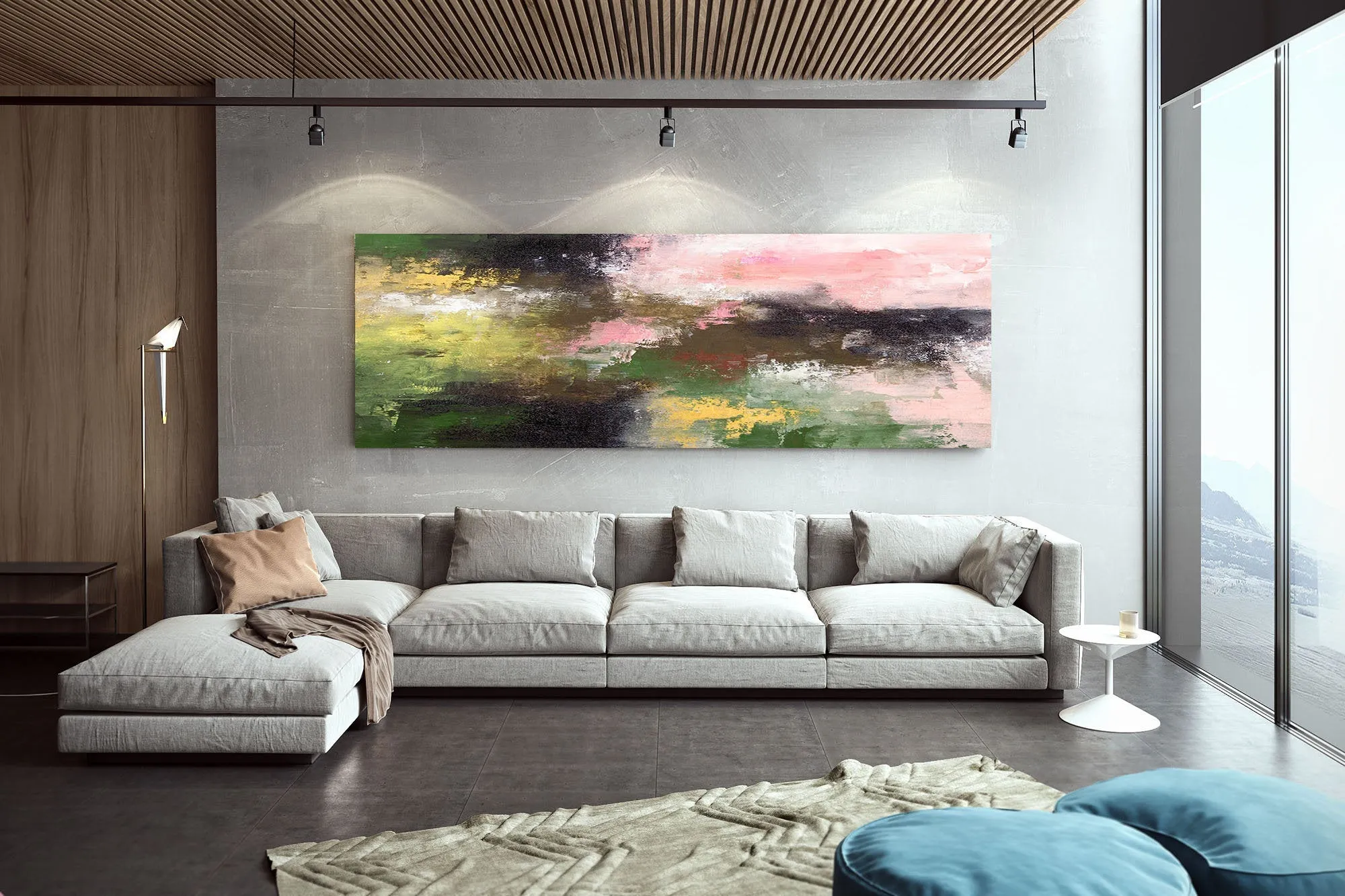 Extra Large Canvas Wall Art Modern Painting Bedroom Wall Art Bp111