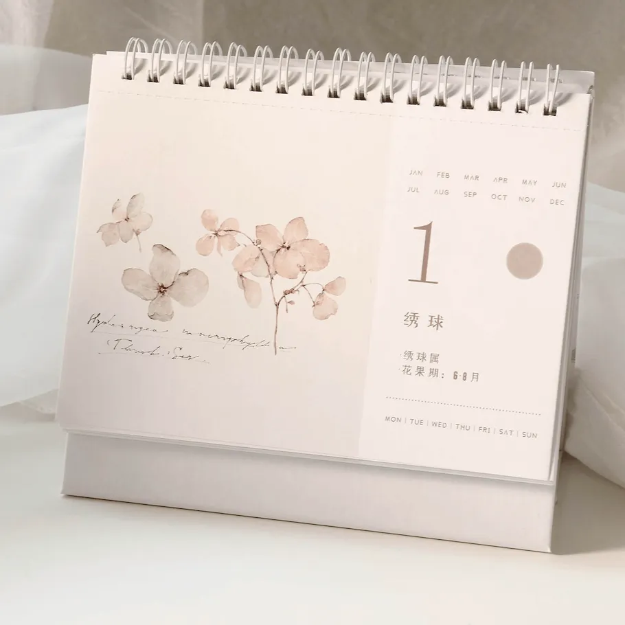 Freckles Tea Dateless Calendar